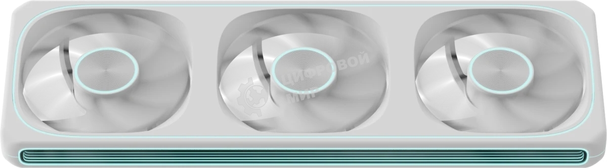 Вентилятор для корпуса Formula V Line AIR FUSION 3 WH REVERSE, 360x120x28мм, ARBG 3pin + PWM 4pin, 500-1800 RPM, 37.83 DBA MAX, HYDRO BEARING