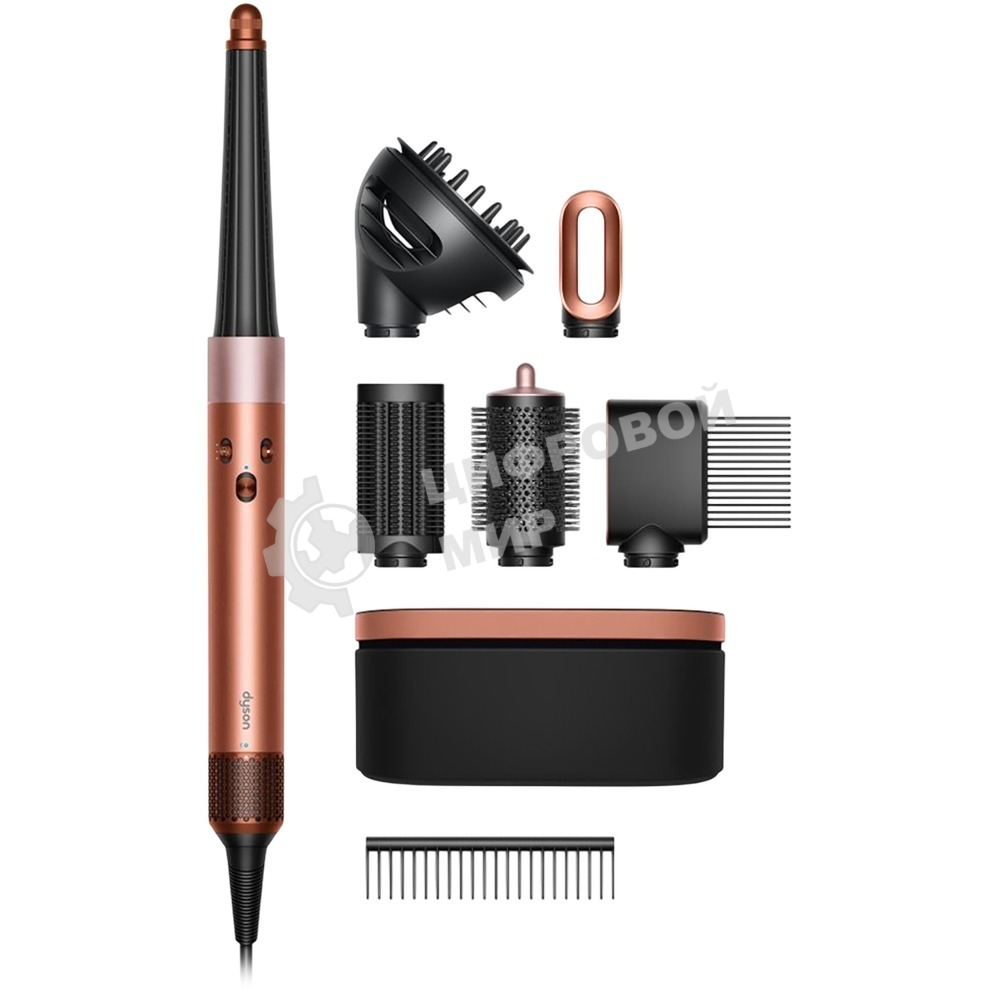 Мультистайлер Dyson Airwrap ID HS08 Amber Silk (Curly+Coily) янтарный шелк, 1300 Вт, ионизация