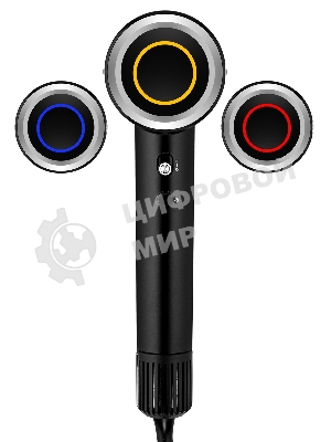 Фен BRAYER BR3028 черный, 1600 Вт, ионизация