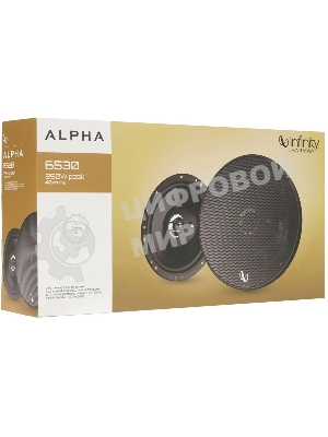 Колонки автомобильные Infinity Alpha 6530 290Вт 91дБ 4Ом 16.5 см (6 1/2дюйм) (ком.: 2 кол.) коаксиальные трехполосные