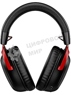 Гарнитура HyperX Cloud III чёрный-красный, беспроводная, радиоканал