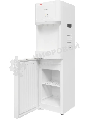 Кулер для воды Hyundai H-WD3406E, верхняя загрузка, нагрев 95 °С, охлаждение 10 °С, белый