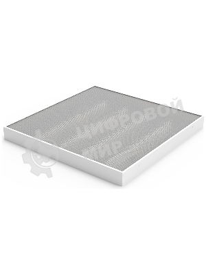 Светильник офисный Gauss MiR 35W 3500lm 5000K IP40 588x588x50мм Грильято призма планки LED