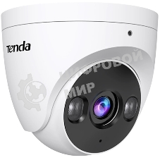 Турельная уличная IP-камера Tenda TC3T24C-2.8, CMOS, 4Мп, PoE, ночная съемка, датчик движения, IP67