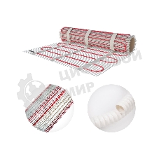 Теплый пол (нагревательный мат) Rexant Classic RNX -1,0-150 (площадь 1,0 м2 (0,5 х 2,0 м)), 150 Вт, двухжильный с экраном