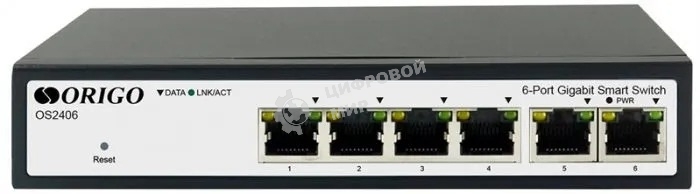 Коммутатор настраиваемый L2 6x1000Base-T ORIGO OS2406/A1A