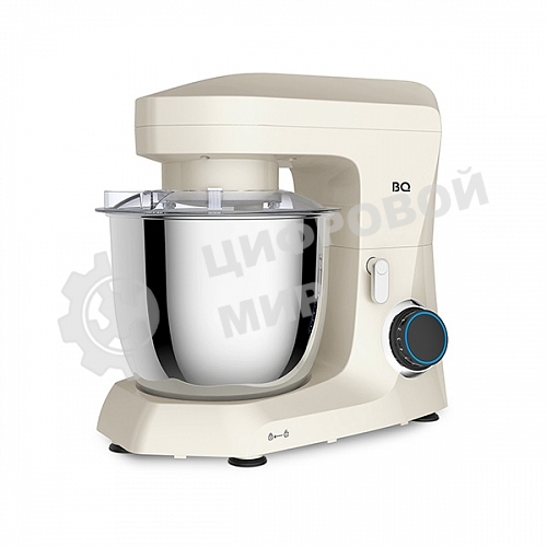 Планетарный миксер BQ MX342, 1600Вт, 4.5л, слоновая кость