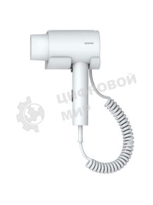 Фен Centek CT-2253 белый, 2000 Вт, ионизация