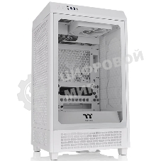 Компьютерный корпус Thermaltake The Tower 200 белый без БП miniITX 11x120мм 5x140мм 2xUSB 3.0 1xUSB3.1 audio bott PSU