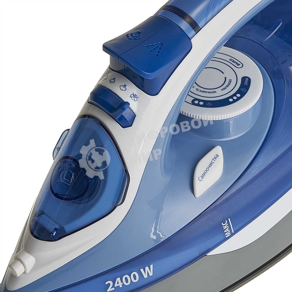 Утюг Delta LUX DL-712 белый с синим