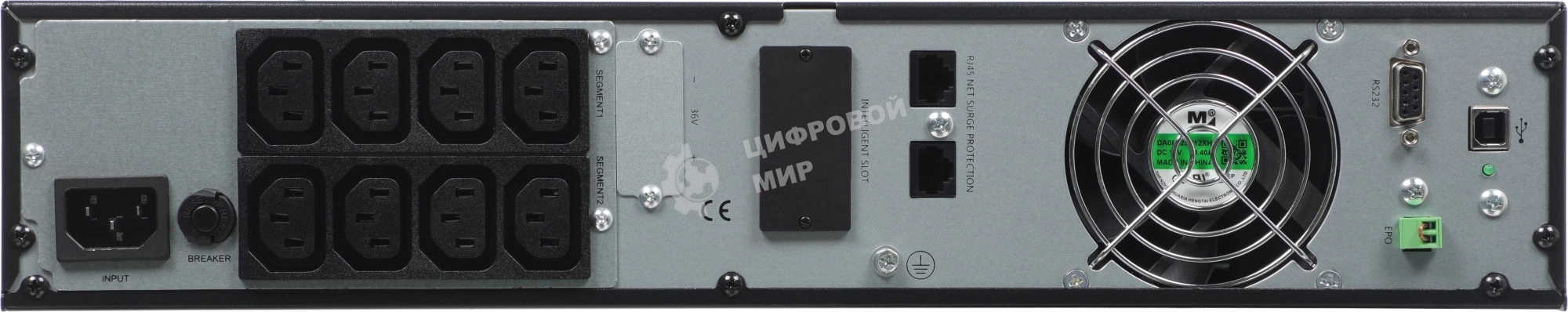 Источник бесперебойного питания Ippon Innova RTA 1000 1000Вт 1000ВА черный