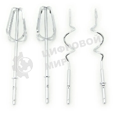 Миксер SUPRA MXS-530 с чашей. 500 Вт. Режим Турбо. 5 скоростей. Две насадки: для взбивания яиц и крема и для замеса тяжелого теста. белый