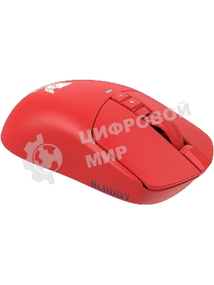 Мышь беспроводная/проводная A4Tech Bloody R72 Pro красный, 26000 dpi, радиоканал, USB/USB-C, кнопки - 7