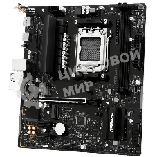 Материнская плата Asrock A620AM-X WiFi Socket AM5 AMD A620A 2xDDR5 mATX AC`97 8ch(7.1) 2.5Gg RAID+HDMI+DP