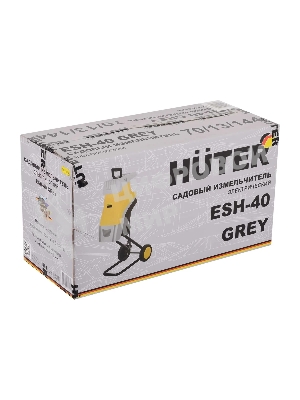 Садовый измельчитель HUTER ESH-40 Grey