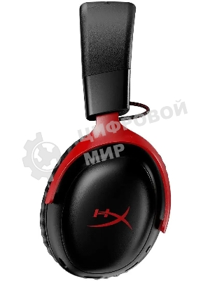 Гарнитура HyperX Cloud III чёрный-красный, беспроводная, радиоканал