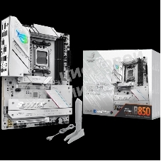 Материнская плата ASUS ROG STRIX B850-A GAMING WIFI, AM5, AMD B850, 4xDDR5, 2xSATA, 4xM.2, 1xPCIe 5.0 x16, 1xPCIe 4.0 x16, 1xPCIe x4, 1xDP, 1xHDMI, 1x2.5Gb LAN, 1xUSB-C 20Gbps, 1xUSB-C 10Gbps, 2xUSB-A 10Gbps, 4xUSB 5Gbps, 2xUSB-A 2.0, 3x3.5 мм, 7.1, ATX
