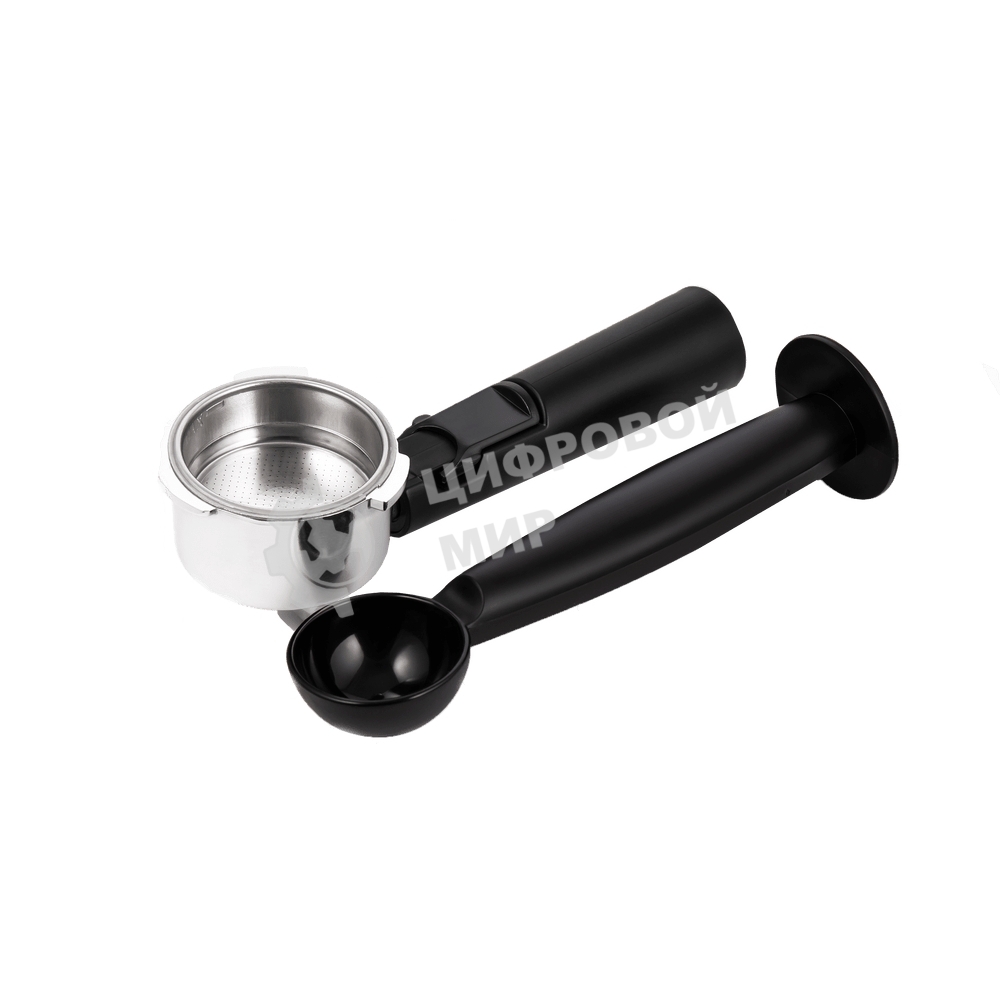 Кофеварка рожковая Maunfeld MF-734BK черный, исп. кофе - молотый/чалды, 1.5 л, 850 Вт, 15 бар