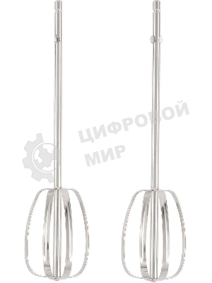 Миксер ручной Rondell RDE-1354 800 Вт, черный/серебристый