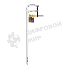 Струбцина Denzel F-образная, 100x600 мм, кованая