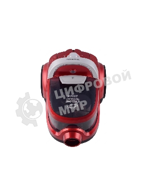 Пылесос Willmark VC-2067CY красный, 400/2000 Вт, уборка сухая, пылесборник контейнер 2 л