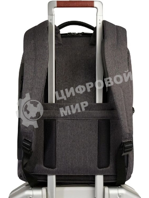 Рюкзак мужской Piquadro Brief2 CA4818BR2/GRN серый/черный нейлон/натур.кожа