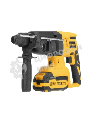 Перфоратор Denzel RHH-BL-20-28, SDS-plus, 20 В, 3 Дж, от аккумулятора