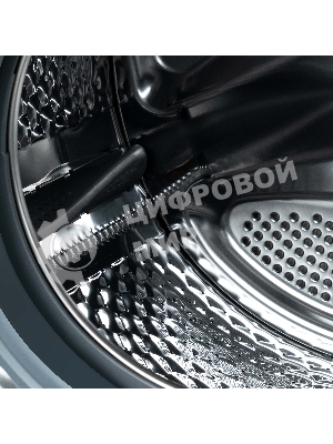 Стирально-сушильная машина Бирюса WMD-SM812/03 M металлик, загрузка фронтальная 8 кг, 1200 об/мин, класс: А+++