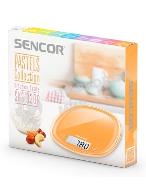 Весы кухонные бытовые электронные Sencor SKS 33OR