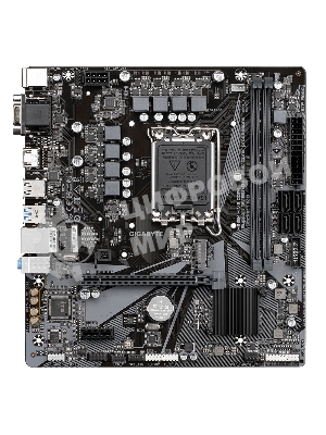 Материнская плата Gigabyte H610M H V2, LGA 1700, Intel H610, 2xDDR5, 4xSATA, 1xM.2, 1xPCIe 4.0 x16, 1xPCIe x1, 1xHDMI, 1xVGA, 1x 1Gb LAN, 2xUSB-A 3.2 Gen 1, 4xUSB-A 2.0, 3x 3.5 мм, 7.1, mATX