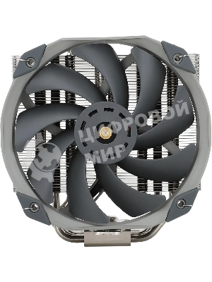 Устройство охлаждения(кулер) Thermalright TA140 EX, серый, Soc-AM5/AM4/1151/1200/2066/2011/1700 4-pin 30.2dB Al+Cu 665gr Ret (TA140-EX)