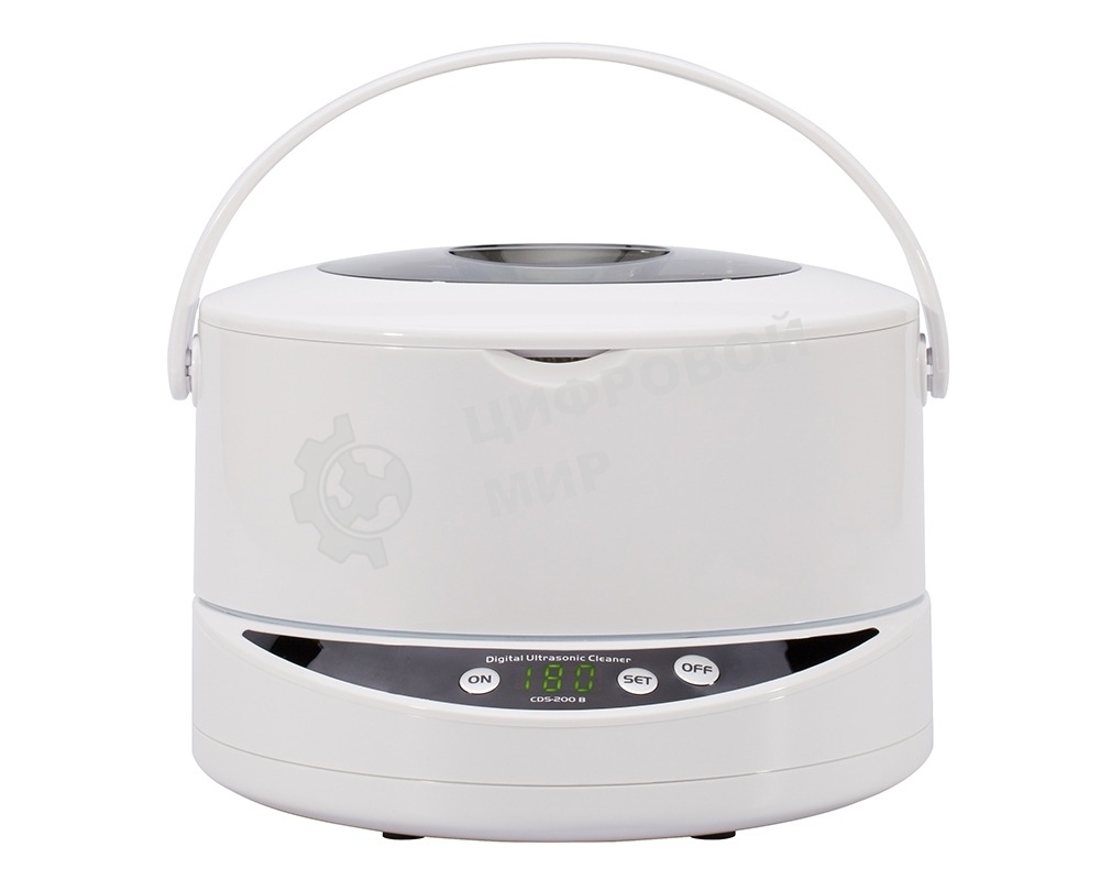 Ультразвуковая ванна Codyson CDS-200B белый, 0,75 л, 50 Вт