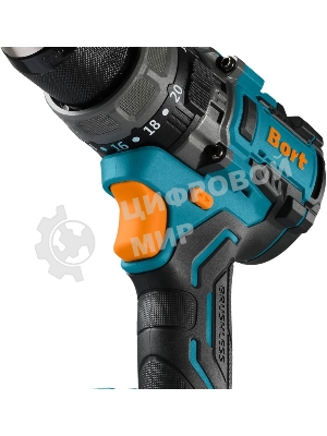 Дрель-шуруповерт Bort BAB-21Ix2Li-XDK, 18 В, 4 Ач, 150 Нм, бесщеточный, ударная