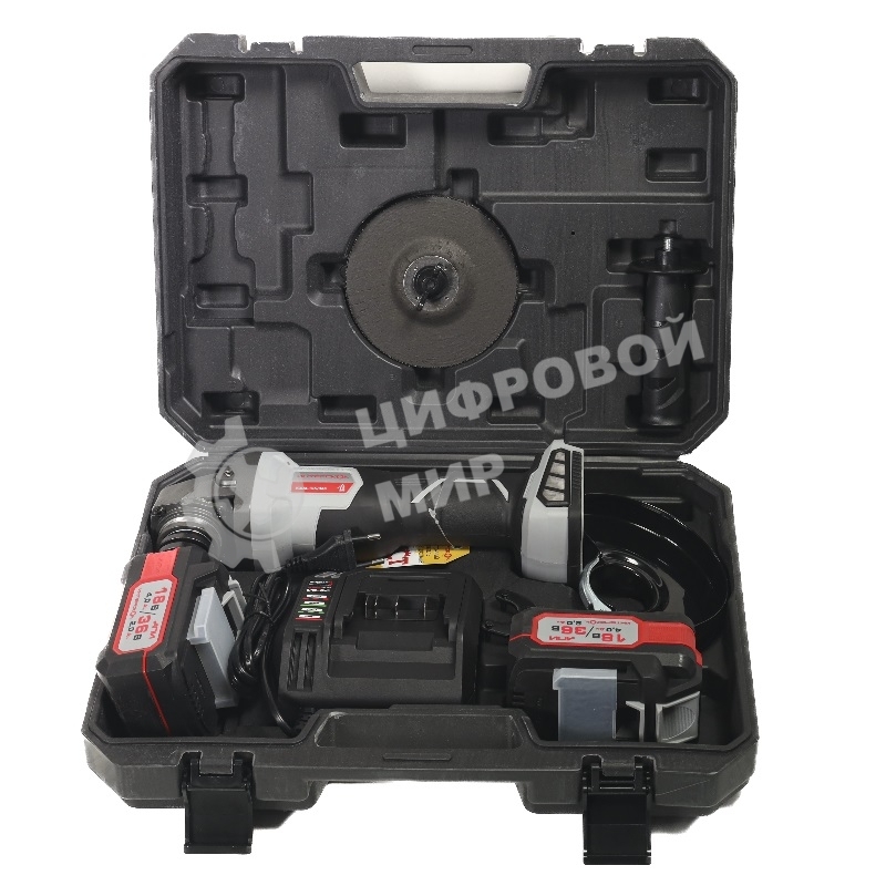 Машина шлифовальная угловая USHM-125/36V INTERSKOL