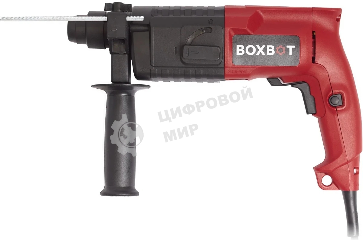 Перфоратор Boxbot RH-500, 500 Вт, 1.7 Дж, кейс, буры в комплекте