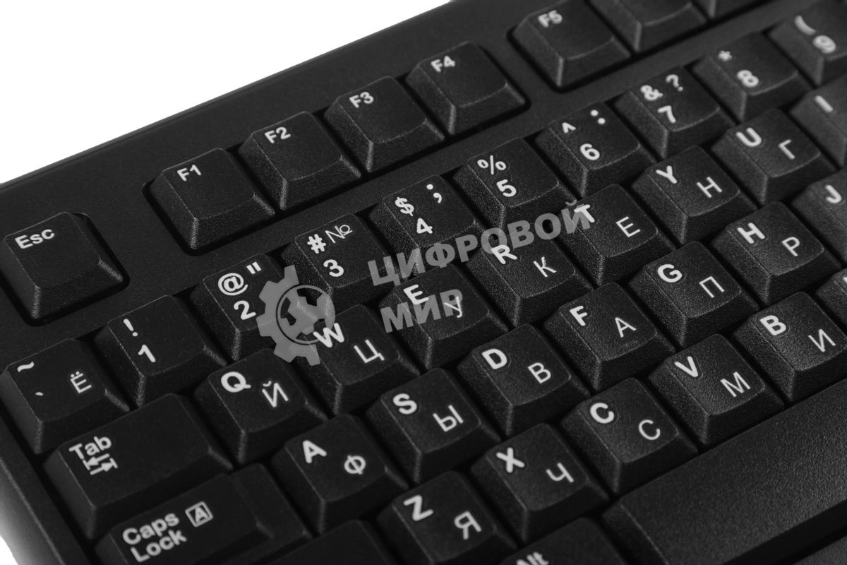 Клавиатура проводная Logitech K120 for business, USB черный (неоригинальная гравировка)