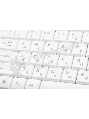 Клавиатура проводная A4Tech Fstyler FK15, USB, белый