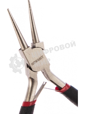 Круглогубцы Rexant 12-4606 Мини 120 мм никелированные, авторазжим, обливные рукоятки