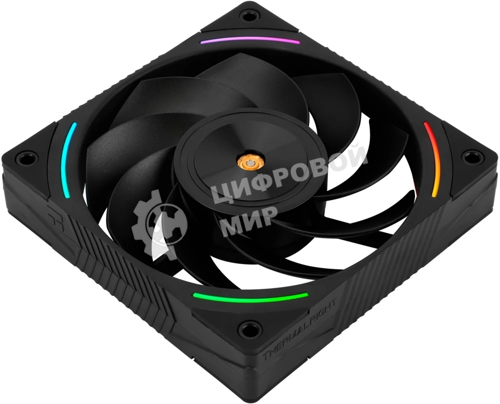 Кулер для корпуса Thermalright TL-K12R Reverse (120x120x25mm, 4-pin PWM, ARGB, 69CFM, 27dBA, 2150RPM, черный)