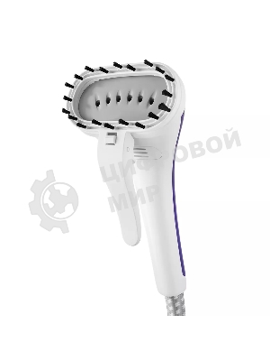 Отпариватель Kitfort КТ-990 белый/фиолетовый, 1580 Вт, 38 г/мин, 1400 мл