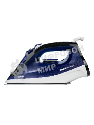 Утюг Centek CT-2308 синий, 2800 Вт, 60 г/мин, 190 г/мин, 300 мл
