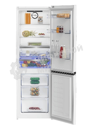 Холодильник Beko B5RCNK366HDW белый двухкамерный 368л морозилка снизу, No Frost