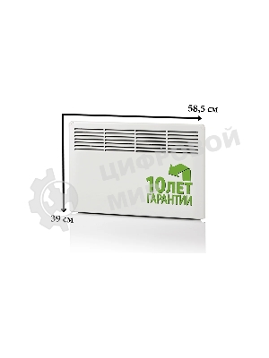 Конвектор электрический Ensto FinnHeat EPHBM05PR белый, 500 Вт, 8 м2, термостат