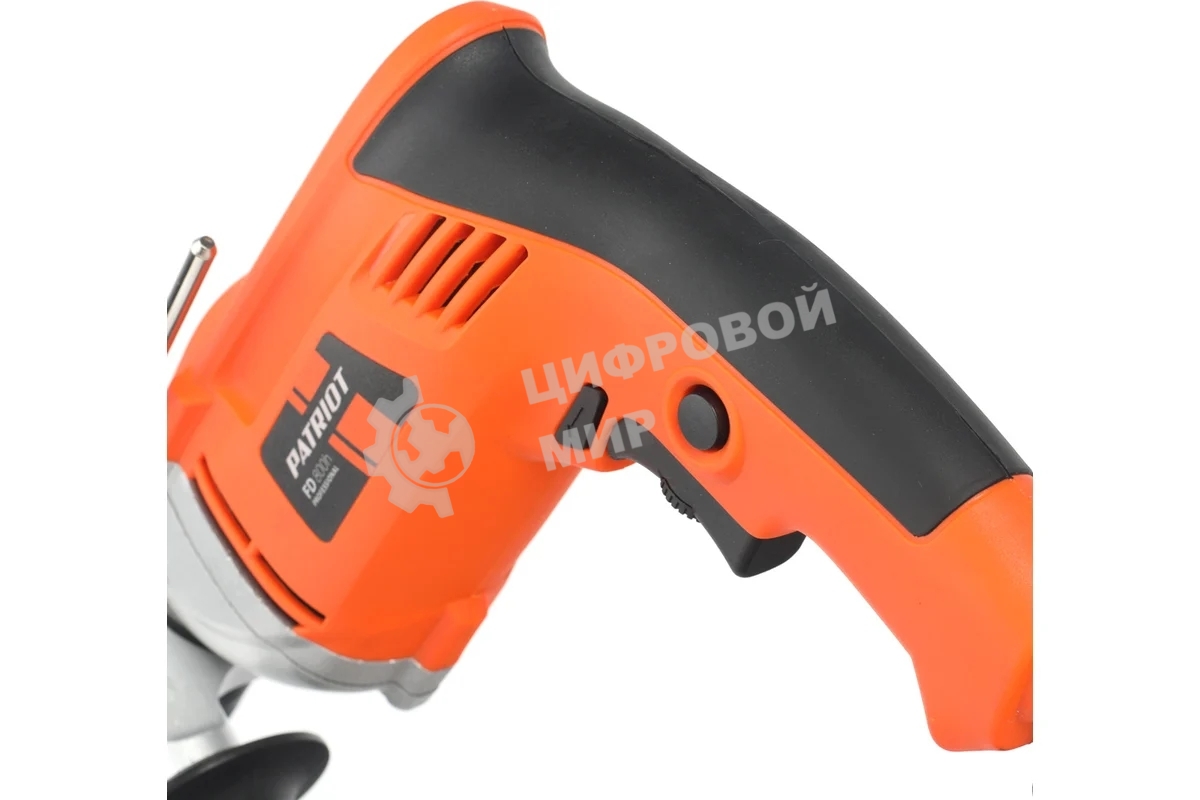 Дрель электрическая ударная PATRIOT FD800h 120301460 Эл. дрель, с ударом, мощность 790Вт, макс.диаметр 13мм, глубиномер + дополнительная ручка