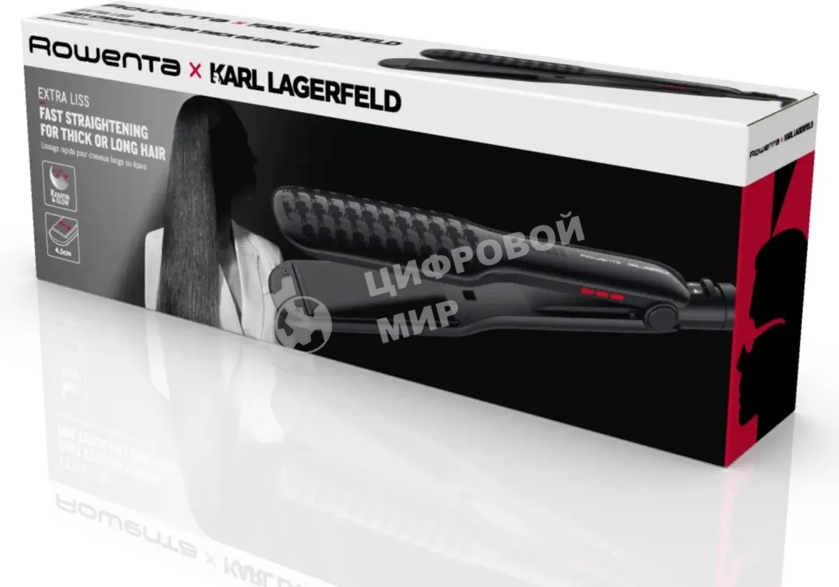 Выпрямитель для волос Rowenta SF411LF0 черный