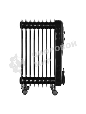Обогреватель масляный Ресанта ОМПТ-9НЧ (9 секций) черный, 2000 Вт, 25 м2, термостат 67/3/14