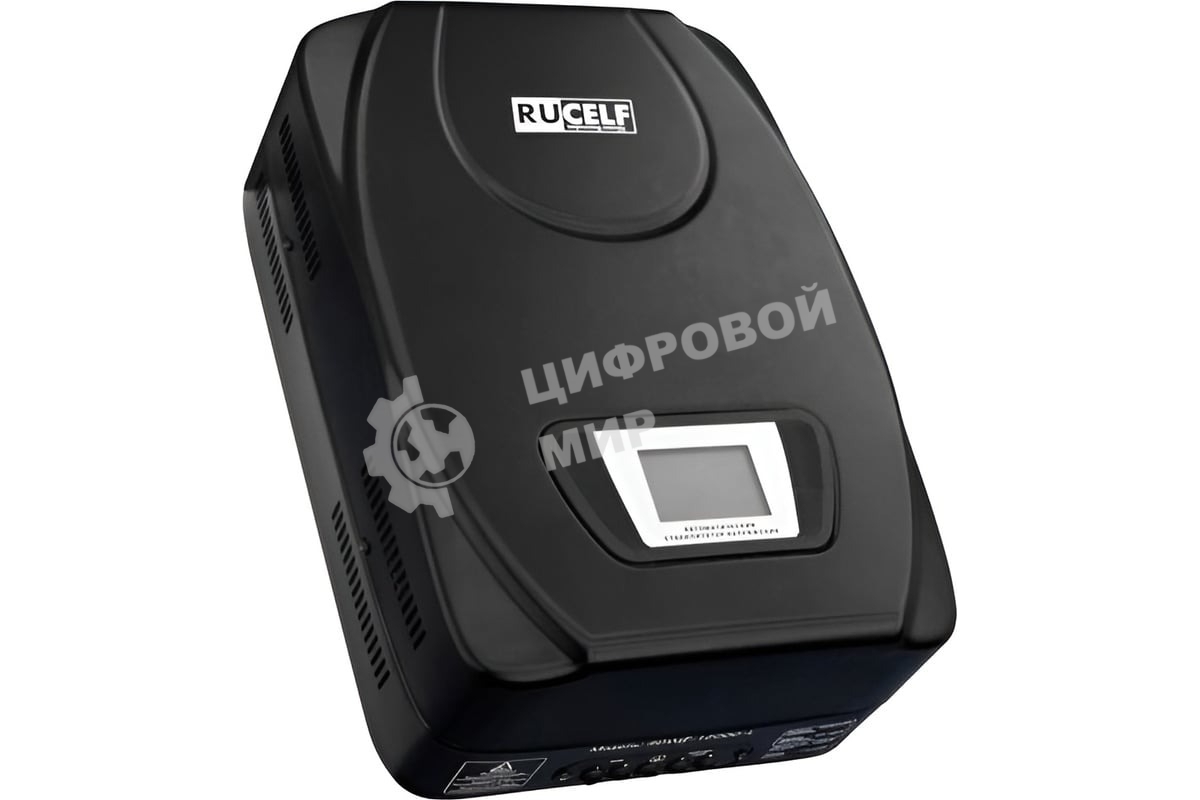 Стабилизатор RUCELF SDW.II-12000-L рабочий диапазон: 110-275В 10000Вт 217-223В