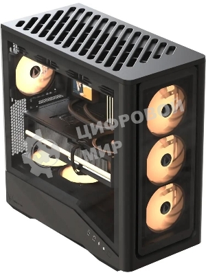 Компьютерный корпус AeroCool/Formula Air Power G9 DUO черный без БП ATX 5x120мм 3x140мм 2xUSB3.0 1xUSB3.1 audio bott PSU