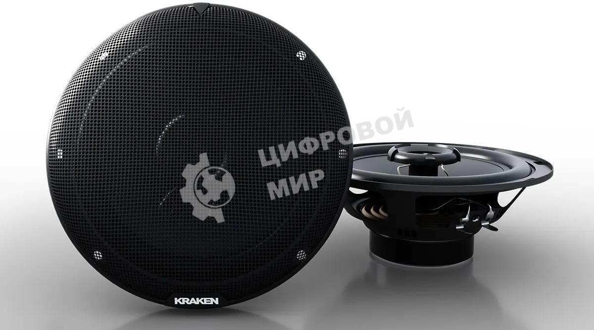 Колонки автомобильные Prology RX-165 160Вт 90дБ 4Ом 16см (6.5дюйм) (ком.:2кол.) коаксиальные двухполосные