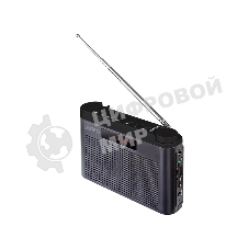 Радиоприемник PERFEO (PF_D0569) ТАЙГА , серый